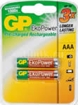 Pila AAA Recargable GP 600mAh EkoPower