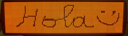 Letrero Electr&oacute;nico 4 l&iacute;neas