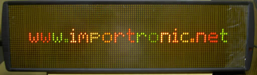 Letrero Electr&oacute;nico 4 l&iacute;neas