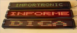 Letrero Electr&oacute;nico 1 l&iacute;nea